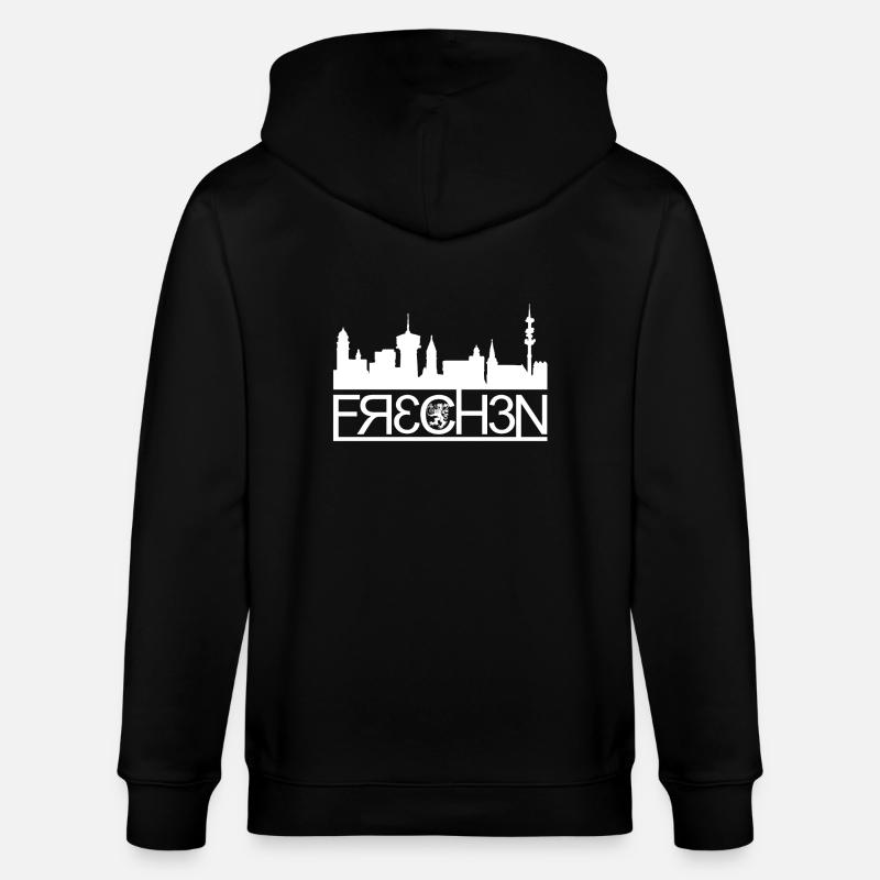 Frechen - Stanley/Stella Unisex Bio-Kapuzenjacke CULTIVATOR  - Schwarz