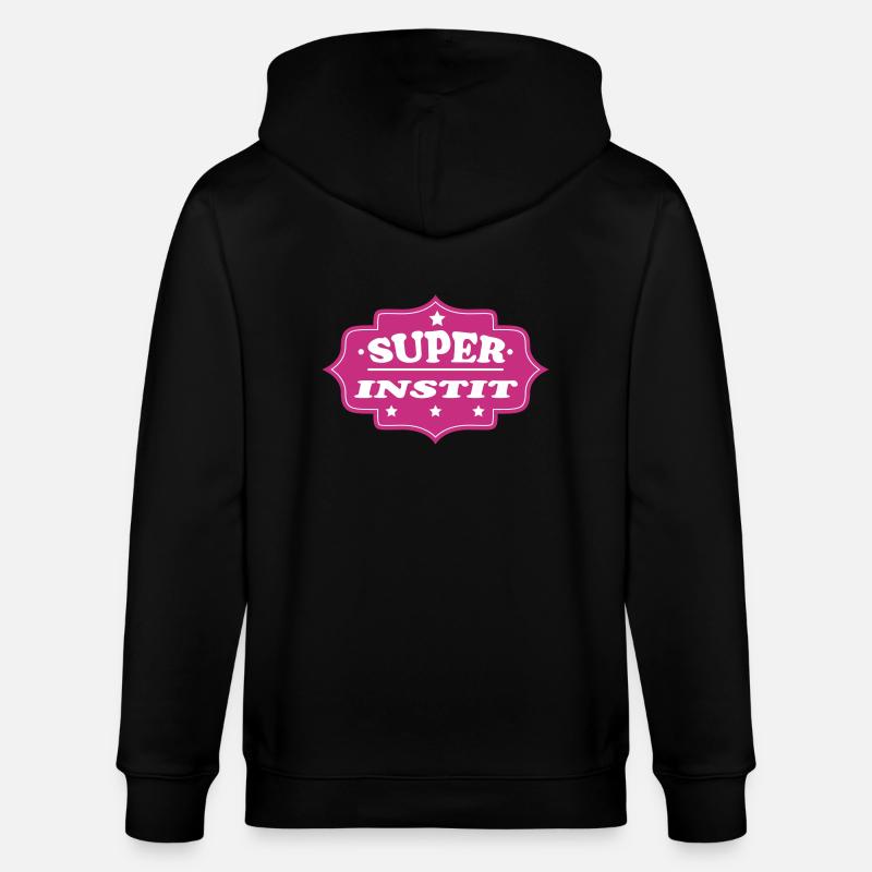 Super instit - Stanley/Stella Unisex Bio-Kapuzenjacke CULTIVATOR - Schwarz