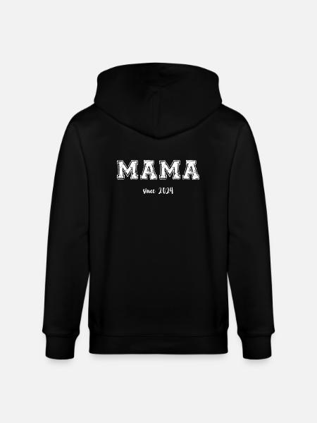Mom 2024 - Stanley/Stella CULTIVATOR Unisex Organic Hooded Jacket - black