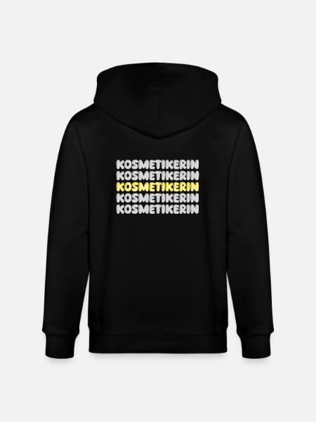 Gift for beautician - Stanley/Stella CULTIVATOR Unisex Organic Hooded Jacket - black