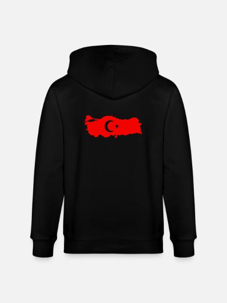 Turquie - Veste à capuche bio CULTIVATOR Stanley/Stella Unisexe - noir