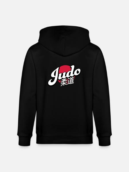judo - Stanley/Stella CULTIVATOR  Unisex Organic Hooded Jacket - black