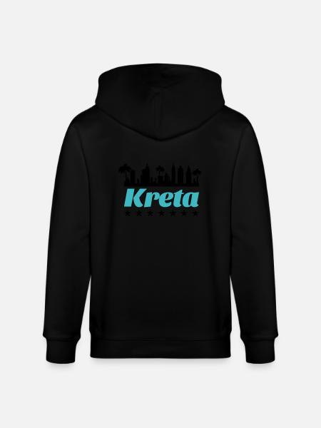 Crète - Veste à capuche bio CULTIVATOR Stanley/Stella Unisexe - noir