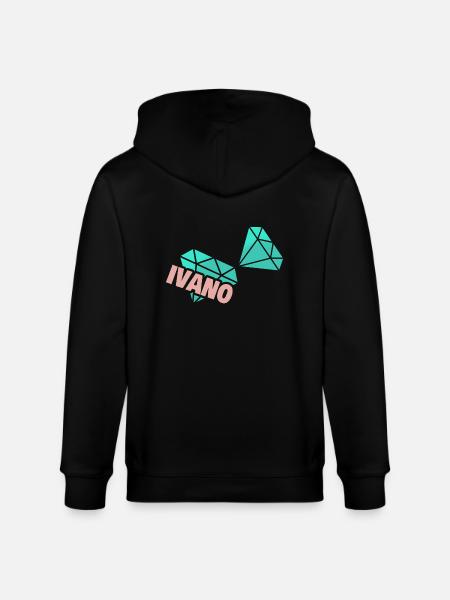 Papa Iva - Stanley/Stella Unisex Bio-Kapuzenjacke CULTIVATOR - Schwarz