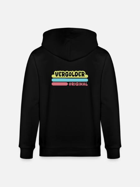 First name Vergilder - Stanley/Stella CULTIVATOR  Unisex Organic Hooded Jacket - black
