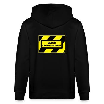under_construction - Stanley/Stella CULTIVATOR  Unisex Organic Hooded Jacket - black - Back - Anna (173cm)