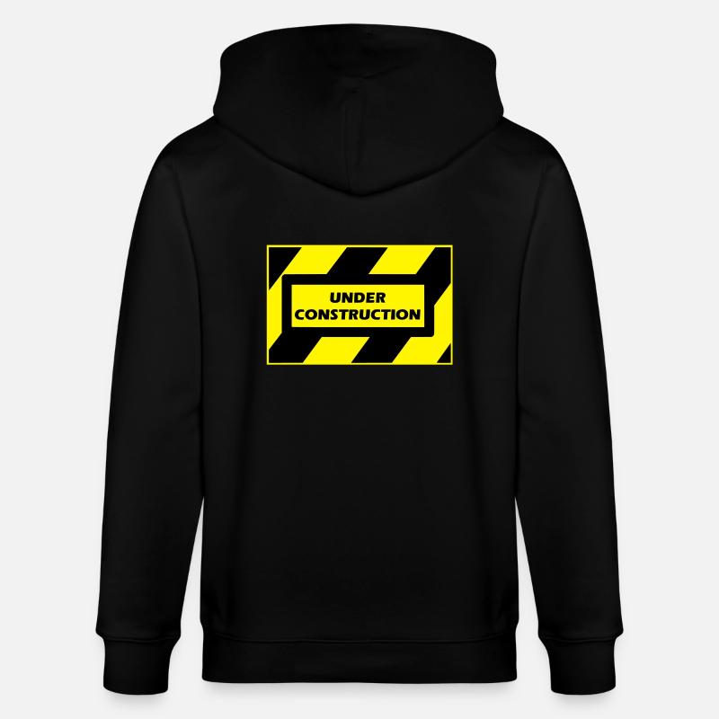 under_construction - Stanley/Stella Unisex Bio-Kapuzenjacke CULTIVATOR  - Schwarz