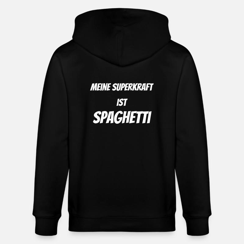 Spaghetti - Stanley/Stella Unisex Bio-Kapuzenjacke CULTIVATOR  - Schwarz