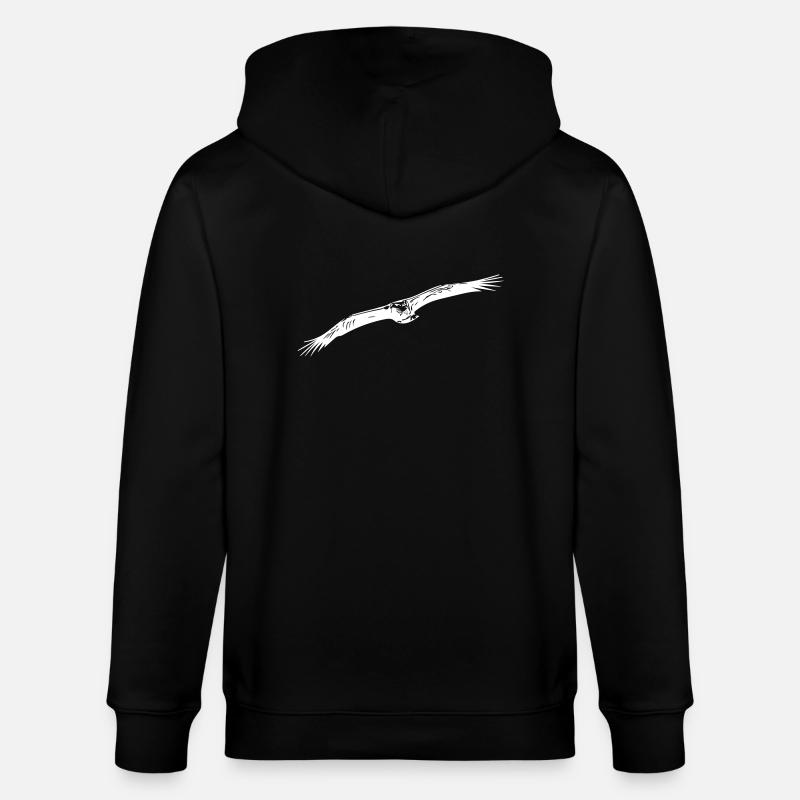 Aigle - Veste à capuche bio CULTIVATOR Stanley/Stella Unisexe - noir