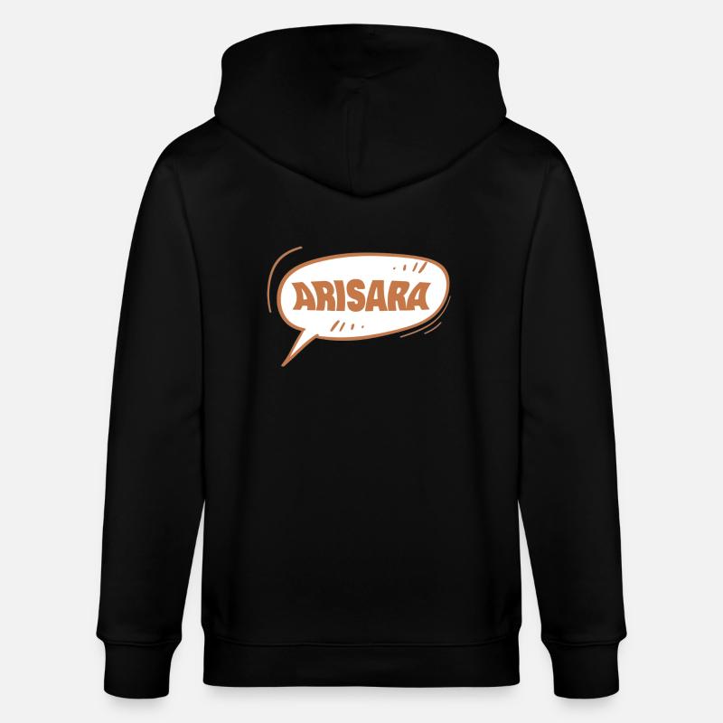Arisara - Veste à capuche bio CULTIVATOR Stanley/Stella Unisexe - noir