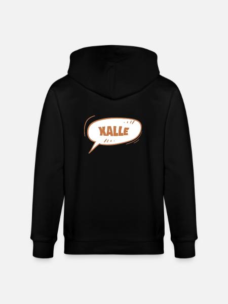 Kalle Kalle - Stanley/Stella CULTIVATOR Unisex Organic Hooded Jacket - black