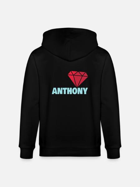 Anthony als Edel - Stanley/Stella Unisex Bio-Kapuzenjacke CULTIVATOR - Schwarz