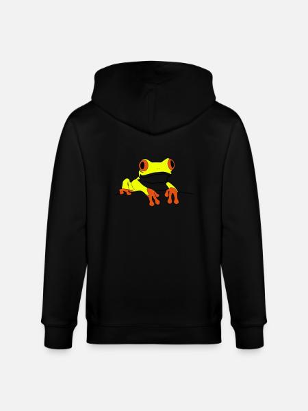 frosch - Stanley/Stella Unisex Bio-Kapuzenjacke CULTIVATOR  - Schwarz