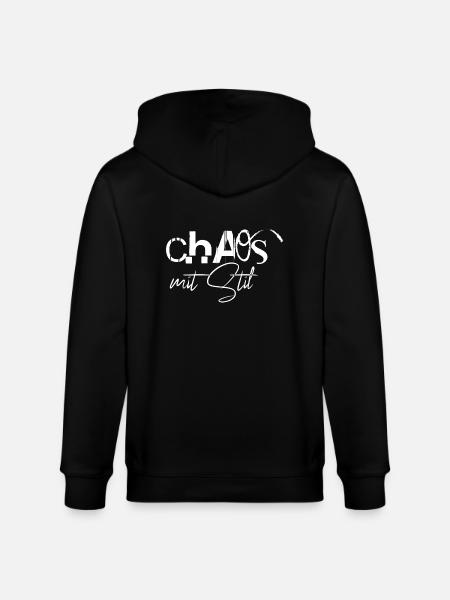 Chaos mit Stil - Stanley/Stella Unisex Bio-Kapuzenjacke CULTIVATOR - Schwarz