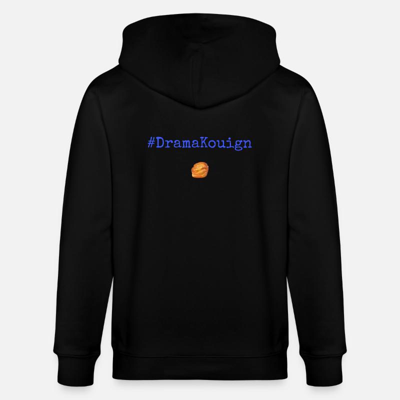 #DramaKouign Blue - Veste à capuche bio CULTIVATOR Stanley/Stella Unisexe - noir