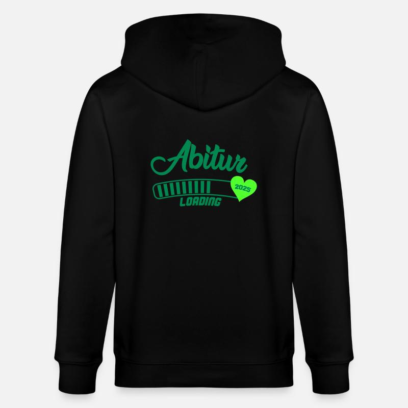 Abitur Loading 2025 - Veste à capuche bio CULTIVATOR Stanley/Stella Unisexe - noir