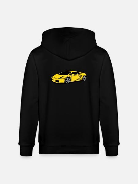 race_car - Stanley/Stella CULTIVATOR Unisex Organic Hooded Jacket - black