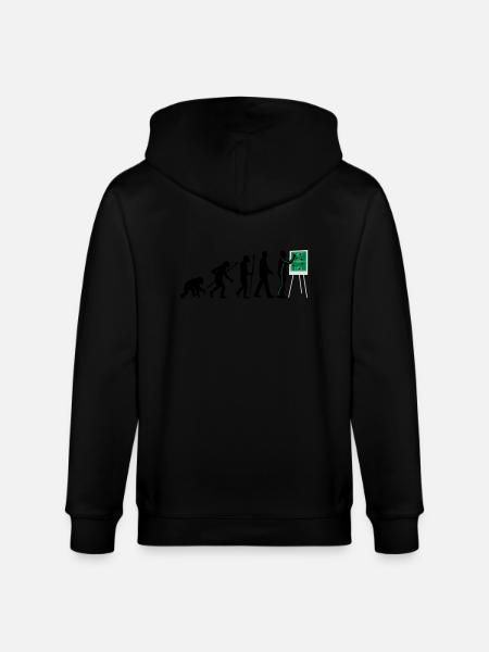 Evolution Trainer 12_2017 - Stanley/Stella Unisex Bio-Kapuzenjacke CULTIVATOR - Schwarz
