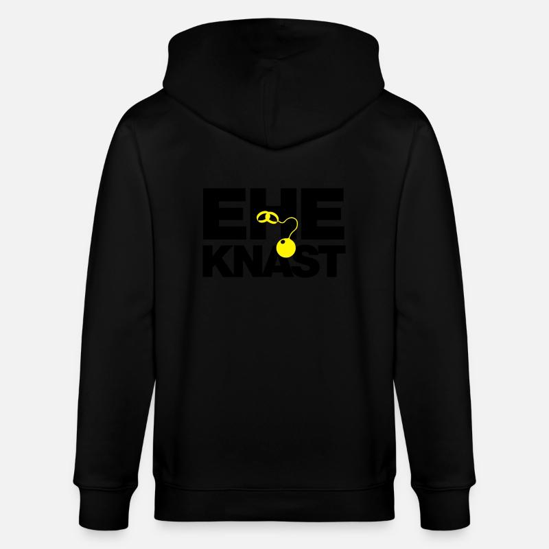 Ehe Knast - Stanley/Stella Unisex Bio-Kapuzenjacke CULTIVATOR  - Schwarz