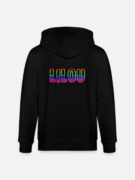 lilou rs regenbogen - Stanley/Stella Unisex Bio-Kapuzenjacke CULTIVATOR  - Schwarz