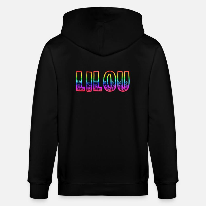 lilou rs arc-en-ciel - Veste à capuche bio CULTIVATOR Stanley/Stella Unisexe - noir