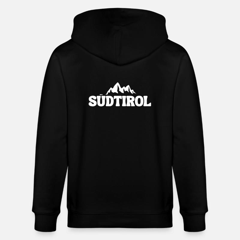 Tyrol du Sud - Veste à capuche bio CULTIVATOR Stanley/Stella Unisexe - noir