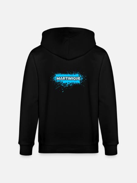 Gift for Martinique - Stanley/Stella CULTIVATOR Unisex Organic Hooded Jacket - black