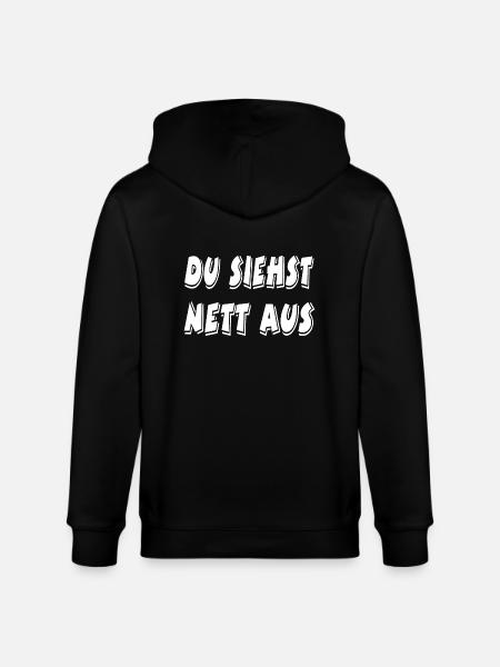 Nett - Stanley/Stella Unisex Bio-Kapuzenjacke CULTIVATOR - Schwarz