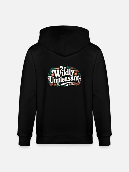 Wildly Unpleasant 9 - Stanley/Stella Unisex Bio-Kapuzenjacke CULTIVATOR - Schwarz