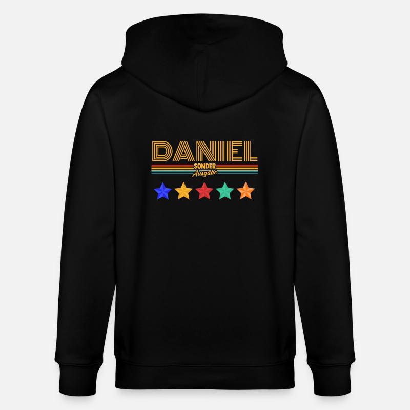 Daniel - Stanley/Stella Unisex Bio-Kapuzenjacke CULTIVATOR  - Schwarz
