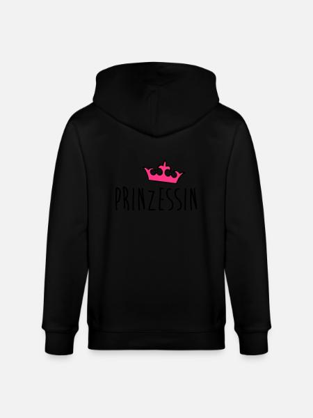 prinzessin - Stanley/Stella Unisex Bio-Kapuzenjacke CULTIVATOR - Schwarz