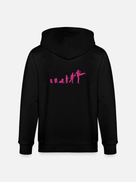 evolution franzoesisch boxen savate 4 - Stanley/Stella Unisex Bio-Kapuzenjacke CULTIVATOR  - Schwarz