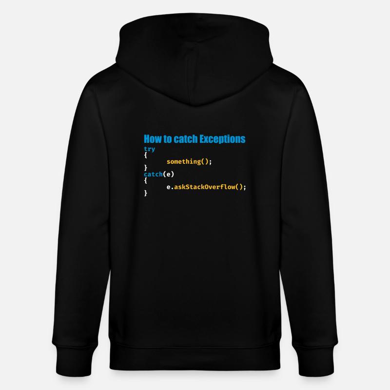 Programmierer, Software, Informatik, Developer - Stanley/Stella Unisex Bio-Kapuzenjacke CULTIVATOR  - Schwarz
