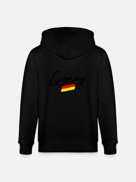 germany - Stanley/Stella CULTIVATOR Unisex Organic Hooded Jacket - black