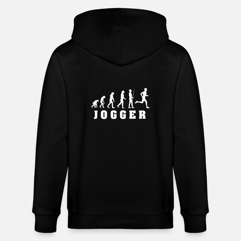 Jogger - Stanley/Stella Unisex Bio-Kapuzenjacke CULTIVATOR  - Schwarz