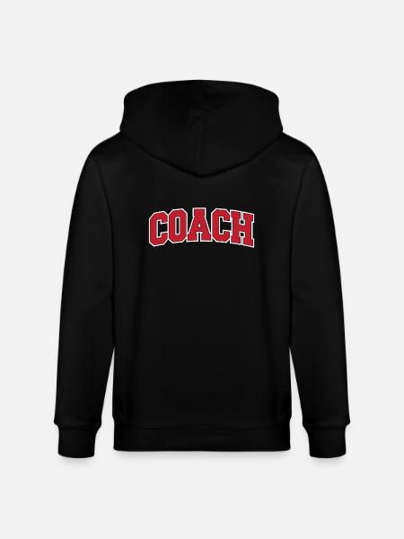 Coach - Stanley/Stella CULTIVATOR  Unisex Organic Hooded Jacket - black