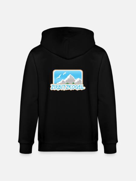Zirbitzkogel as Zirbitzkogel - Stanley/Stella CULTIVATOR Unisex Organic Hooded Jacket - black