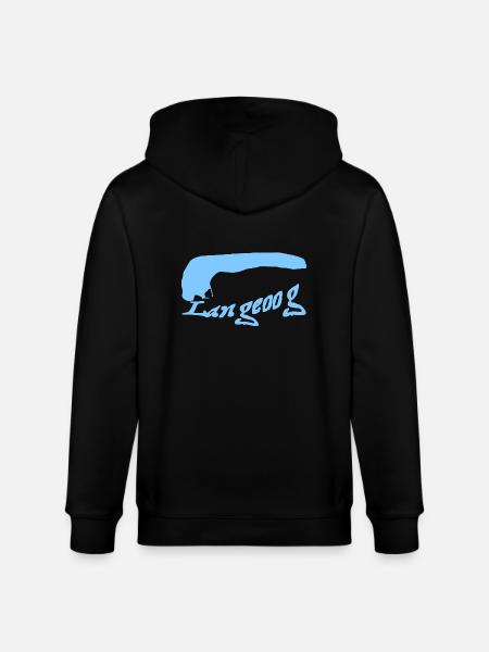 Langeoog Tattoo - Stanley/Stella CULTIVATOR  Unisex Organic Hooded Jacket - black