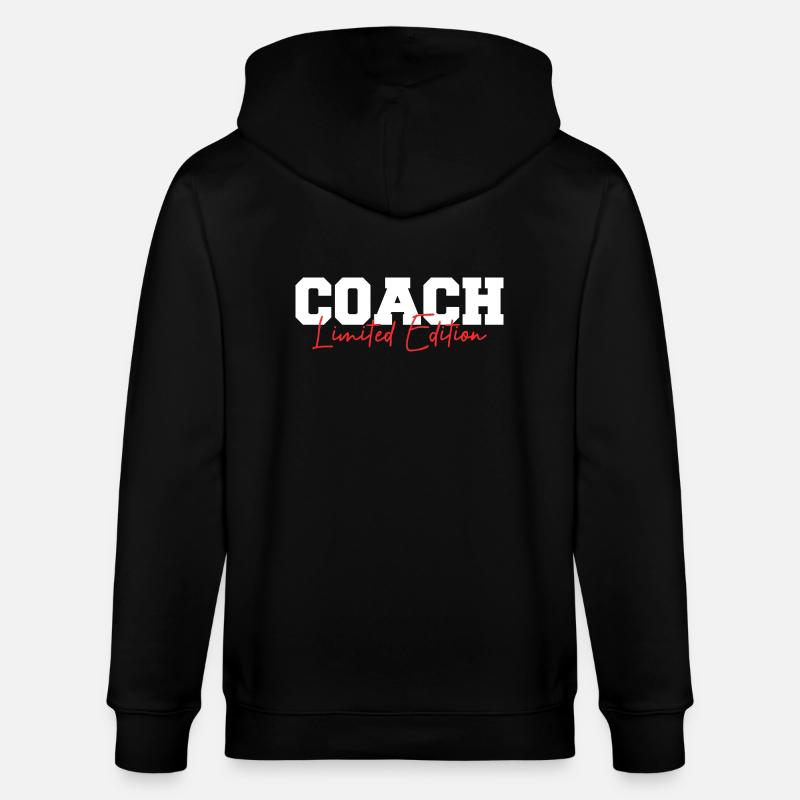 Coach - limited edition - Veste à capuche bio CULTIVATOR Stanley/Stella Unisexe - noir