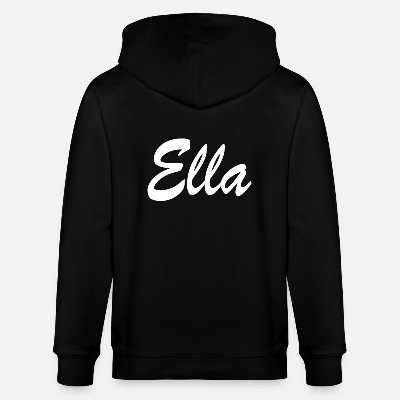 Ella - Stanley/Stella Unisex Bio-Kapuzenjacke CULTIVATOR - Schwarz