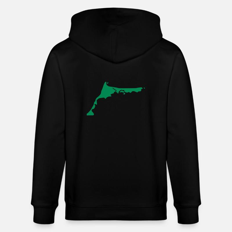 Darss - Mer Baltique - Veste à capuche bio CULTIVATOR Stanley/Stella Unisexe - noir