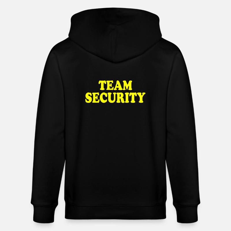 Team security - Stanley/Stella Unisex Bio-Kapuzenjacke CULTIVATOR  - Schwarz