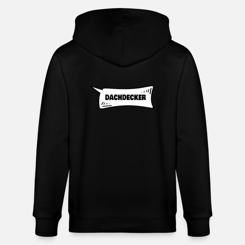 Dachdecker - Stanley/Stella Unisex Bio-Kapuzenjacke CULTIVATOR  - Schwarz