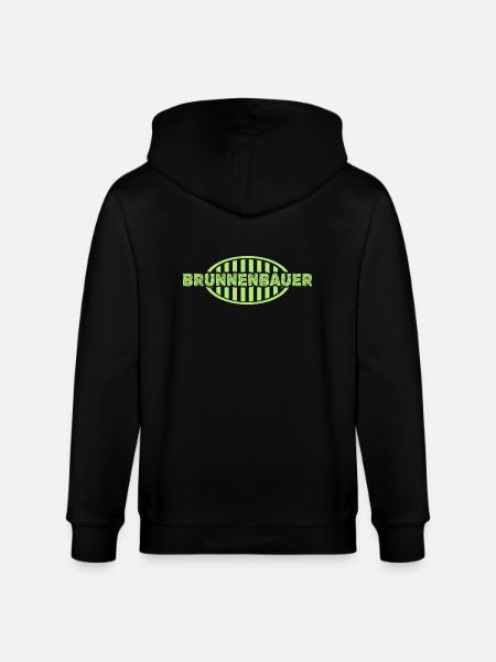 Job Well Builder - Stanley/Stella CULTIVATOR  Unisex Organic Hooded Jacket - black