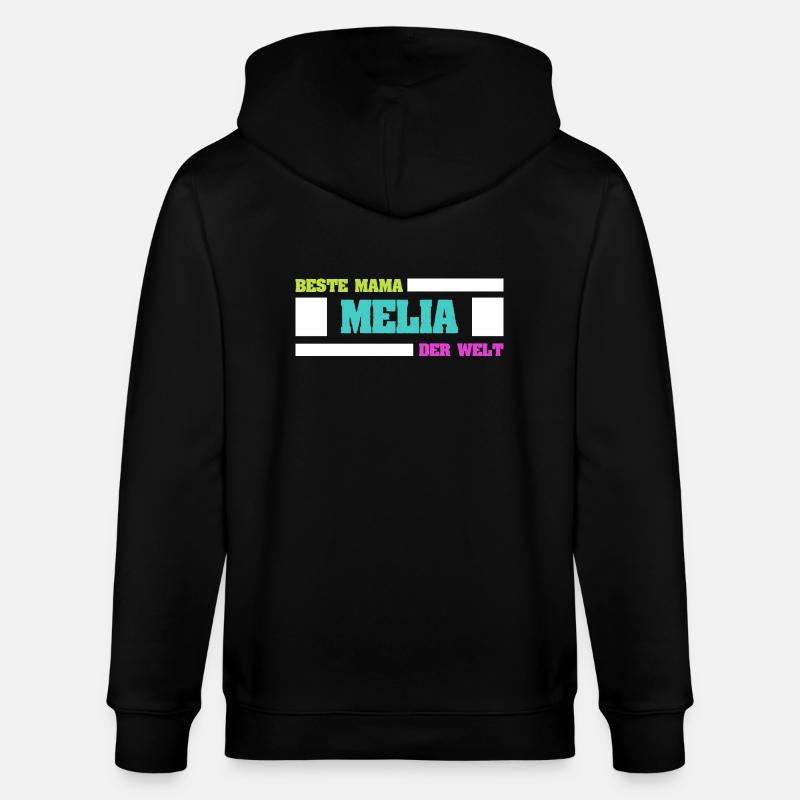 Mère Melia - Veste à capuche bio CULTIVATOR Stanley/Stella Unisexe - noir