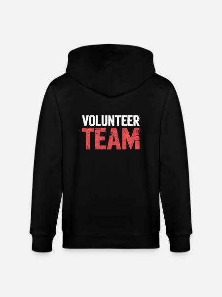 Volunteer Team 11 - Stanley/Stella Unisex Bio-Kapuzenjacke CULTIVATOR - Schwarz