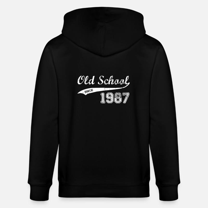 1987 - Stanley/Stella Unisex Bio-Kapuzenjacke CULTIVATOR - Schwarz