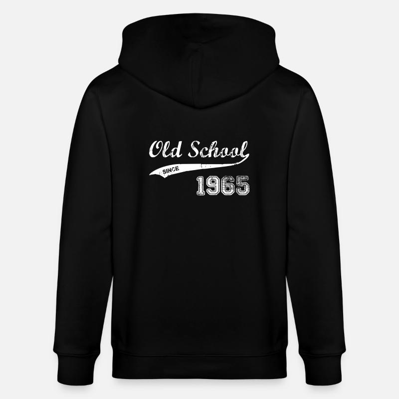 1965 - Stanley/Stella Unisex Bio-Kapuzenjacke CULTIVATOR  - Schwarz