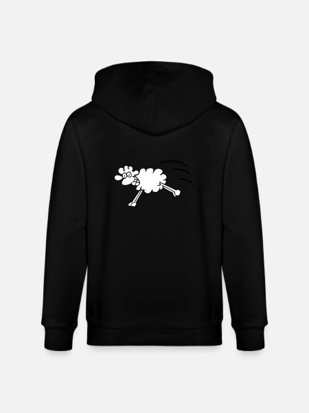 saut de mouton - Veste à capuche bio CULTIVATOR Stanley/Stella Unisexe - noir