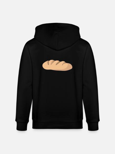 loaf - Stanley/Stella CULTIVATOR  Unisex Organic Hooded Jacket - black